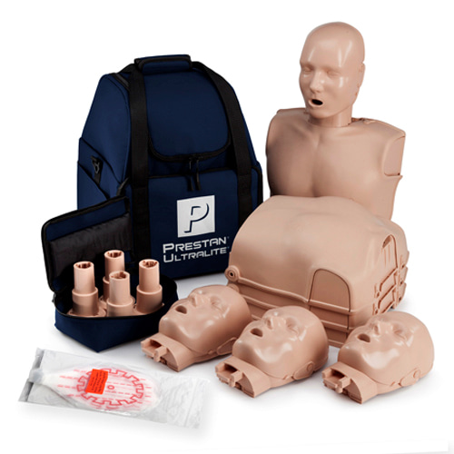 오픈메디칼프레스탄 심폐소생마네킹 울트라라이트 4P 단순형 PP-ULM-400 CPR실습 보건교육