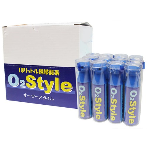 오픈메디칼오투스타일  휴대용 산소캔 18L x 12개 산소공급기