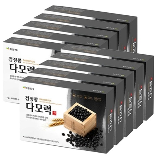 오픈메디칼푸른친구들 검정콩 다모력 10박스 (4g x 450포) 맥주효모 비오틴 발효식품