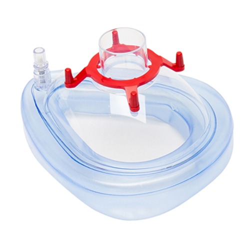 오픈메디칼모우 PVC 의료용 마취 마스크 MA502 성인소형 - 인공호흡 산소공급