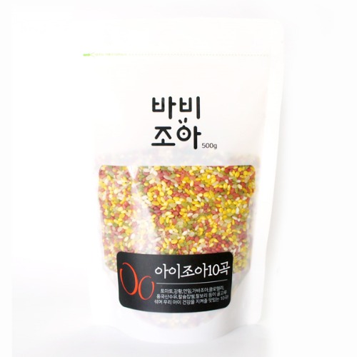 오픈메디칼바비조아 아이조아10곡 500g 혼합곡 컬러영양쌀