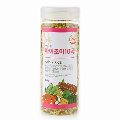 오픈메디칼바비조아 아이조아10곡 450g 혼합곡 컬러영양쌀