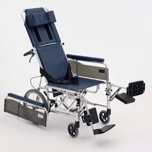오픈메디칼미키메디칼 의료용 침대형 알루미늄 휠체어 MIKI EV-5 (18.6kg) 리클라이닝
