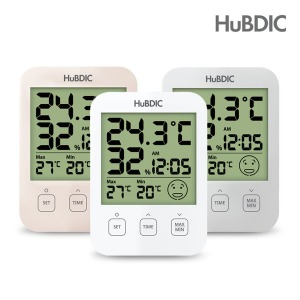 오픈메디칼휴비딕 디지털 온습도계 HT-7 (시계아이콘표시) - 온도 습도측정