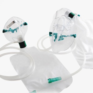 오픈메디칼협성 의료용 산소마스크 Bag타입 OM-101 성인용 호흡기용 산소공급