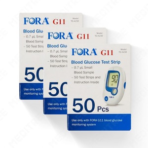오픈메디칼포라 G11 혈당시험지 150매 당뇨 측정 스트립