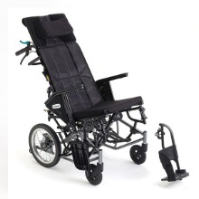오픈메디칼미키메디칼 의료용 알루미늄 휠체어 침대형 CRT-WR (16.8kg) 리클라이닝