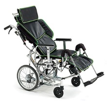 오픈메디칼미키메디칼 의료용 알루미늄 휠체어 침대형 NR4-SP (21.5kg) 리클라이닝