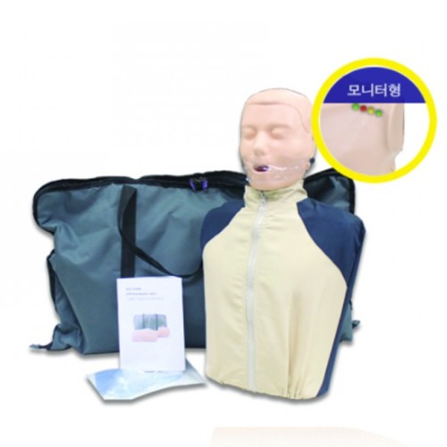 오픈메디칼보우 심폐소생 마네킹 모니터형 CPR88 보건교육 CPR 실습 모형