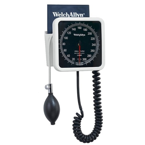 오픈메디칼(특가) 웰치알렌 의료용 아네로이드 메타 혈압계 7670-01 벅결이형 수동 혈압측정기