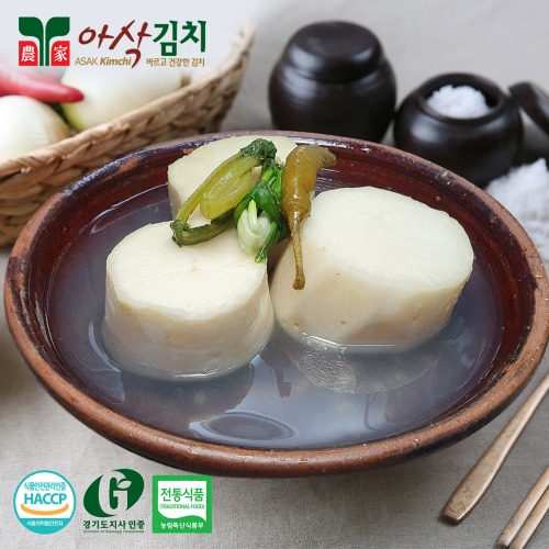 오픈메디칼농가식품 아삭 동치미 김치 10kg 국내산재료100%