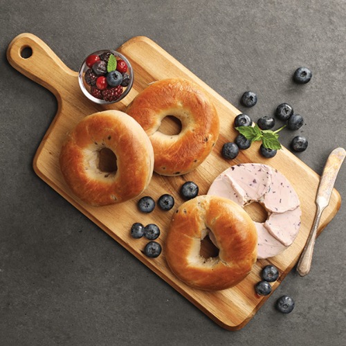 오픈메디칼웨스턴베이글 비건 블루베리 베이글 1팩 (85g x 5개입) 식사대용 빵