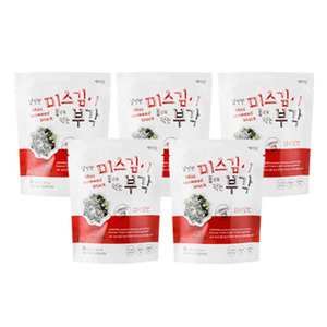 오픈메디칼날씬한 미스김이 몰래먹는 부각 5봉 - 김부각