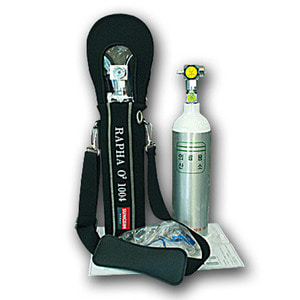 오픈메디칼휴대용 산소호흡기 CPR-OGR1004 의료용 산소 1리터 (나잘캐뉼라 가방포함)