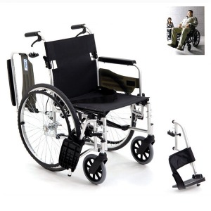 오픈메디칼미키메디칼 의료용 알루미늄 휠체어 MKB-1 (15.5kg) 빅사이즈