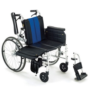 오픈메디칼미키메디칼 의료용 알루미늄 휠체어 LK-2 (20.5kg) 옆으로 타는 휠체어