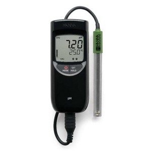 오픈메디칼한나 휴대용 pH/온도 측정기 HI-991001 pH미터