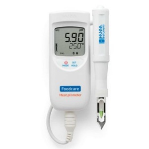 오픈메디칼한나 육류용 pH측정기 HI-99163 pH미터 온도동시측정