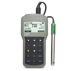 오픈메디칼한나 다항목 산도 측정계 HI-98190 pH/mV/Temp 측정기