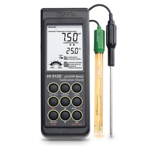 오픈메디칼한나 휴대용 다항목 pH 측정기 HI-9126 pH/mV/Temp 측정계
