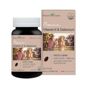 오픈메디칼팜그린 비타민E 셀레늄 500mg x 90정 영양제