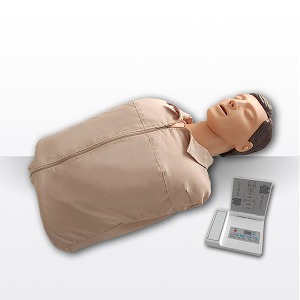 오픈메디칼(특가) 반신형 심폐소생술 모니터링 실습 마네킹 TMC 보건교육 CPR