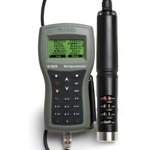 오픈메디칼한나 다항목 측정기 HI-9829/10 pH Do EC mV TDS 온도 측정계