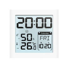 오픈메디칼휴비딕 디지털 시계 온습도계 HT-5 달력 - 화이트