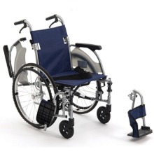 오픈메디칼미키메디칼 의료용 알루미늄 휠체어 KRT-3 (11.3kg) 통타이어