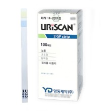 오픈메디칼영동 유리스캔 유린스틱 시험지100매 소변검사 진단키트