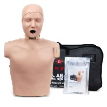 오픈메디칼태양 CPR 실습 마네킹 써니 모니터형 - 심폐소생술 인공호흡 교육 모형