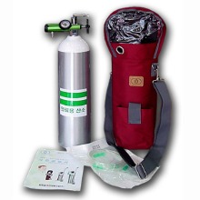 오픈메디칼휴대용 산소호흡기 CPR-OGR870 의료용 산소통 2.8리터 (나잘캐뉼라 가방포함)