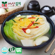 오픈메디칼농가식품 아삭 백김치 3kg 국내산재료100%