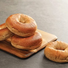 오픈메디칼웨스턴베이글 비건 100% 통밀 베이글 1팩 (85g x 5개입) 식사대용 빵