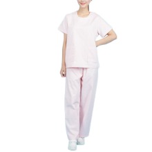 오픈메디칼금성 라운드넥 수술내의 여성용 핑크색 상하의세트 KSO-010 병원 수술복 유니폼
