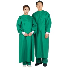 오픈메디칼금성 수술복 남녀공용 초록색 KSO-001 병원 수술가운 유니폼